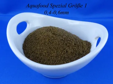 Aquafood Spezial Größe 1 kleines Granulatfutter für Zierfische wie Salmler